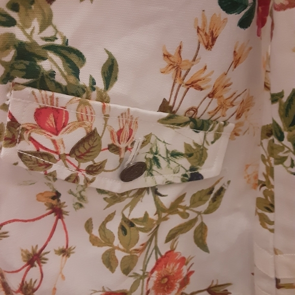 Floral Jean Jacket - Picture 8 of 15